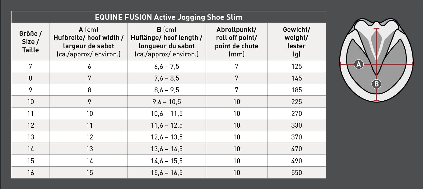 Equine Fusion® Active Jogging Shoe Slim