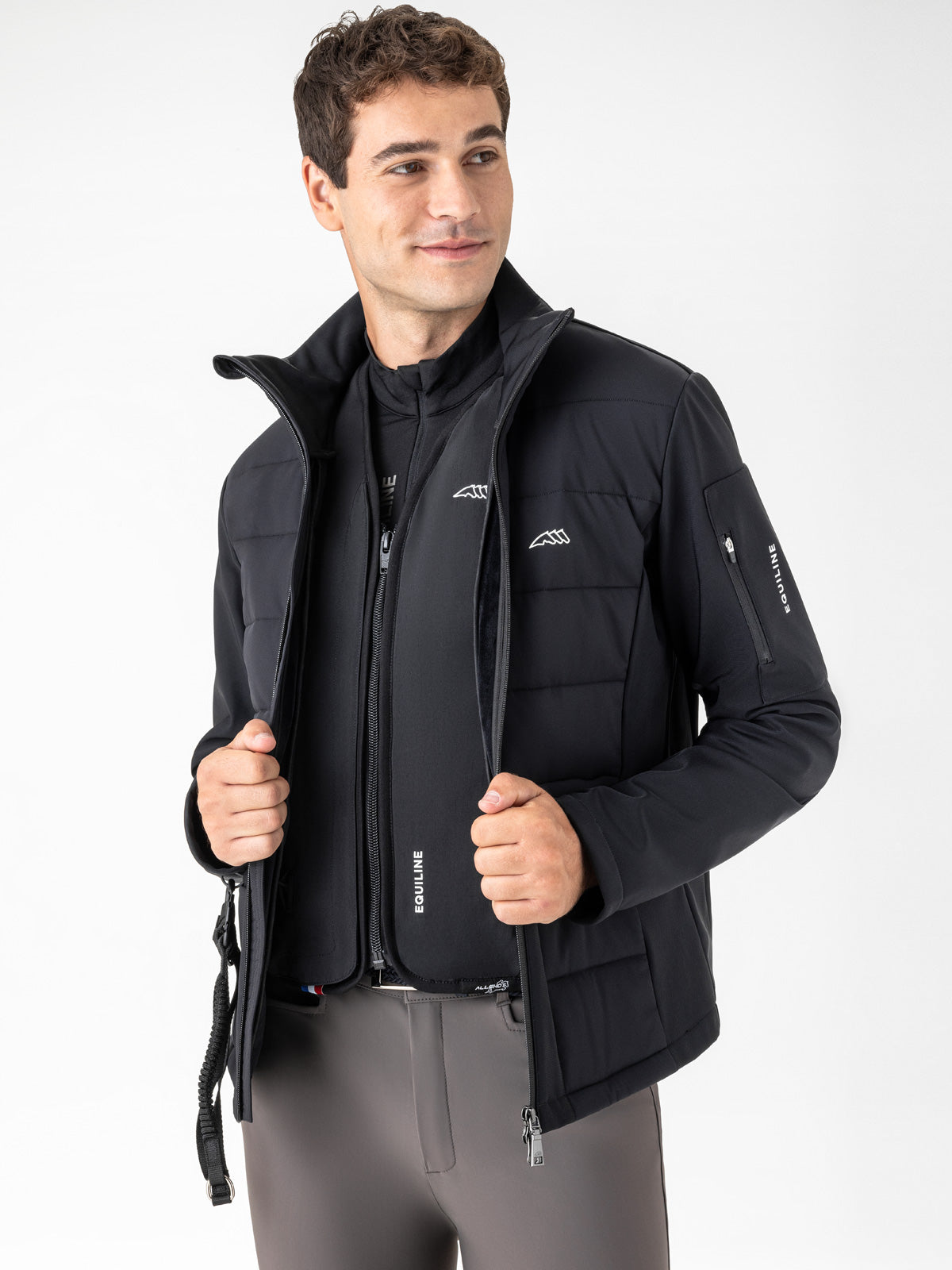 Equiline Exot unisex softshell paukkuliivi yhteensopiva