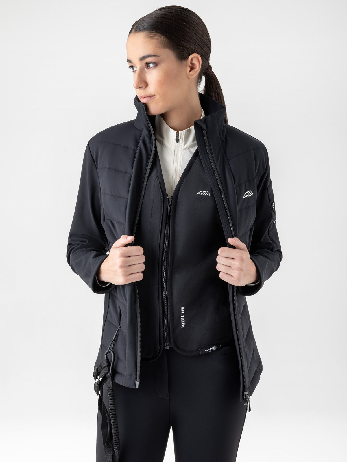 Equiline Entrec softshell paukkuliivi yhteensopiva