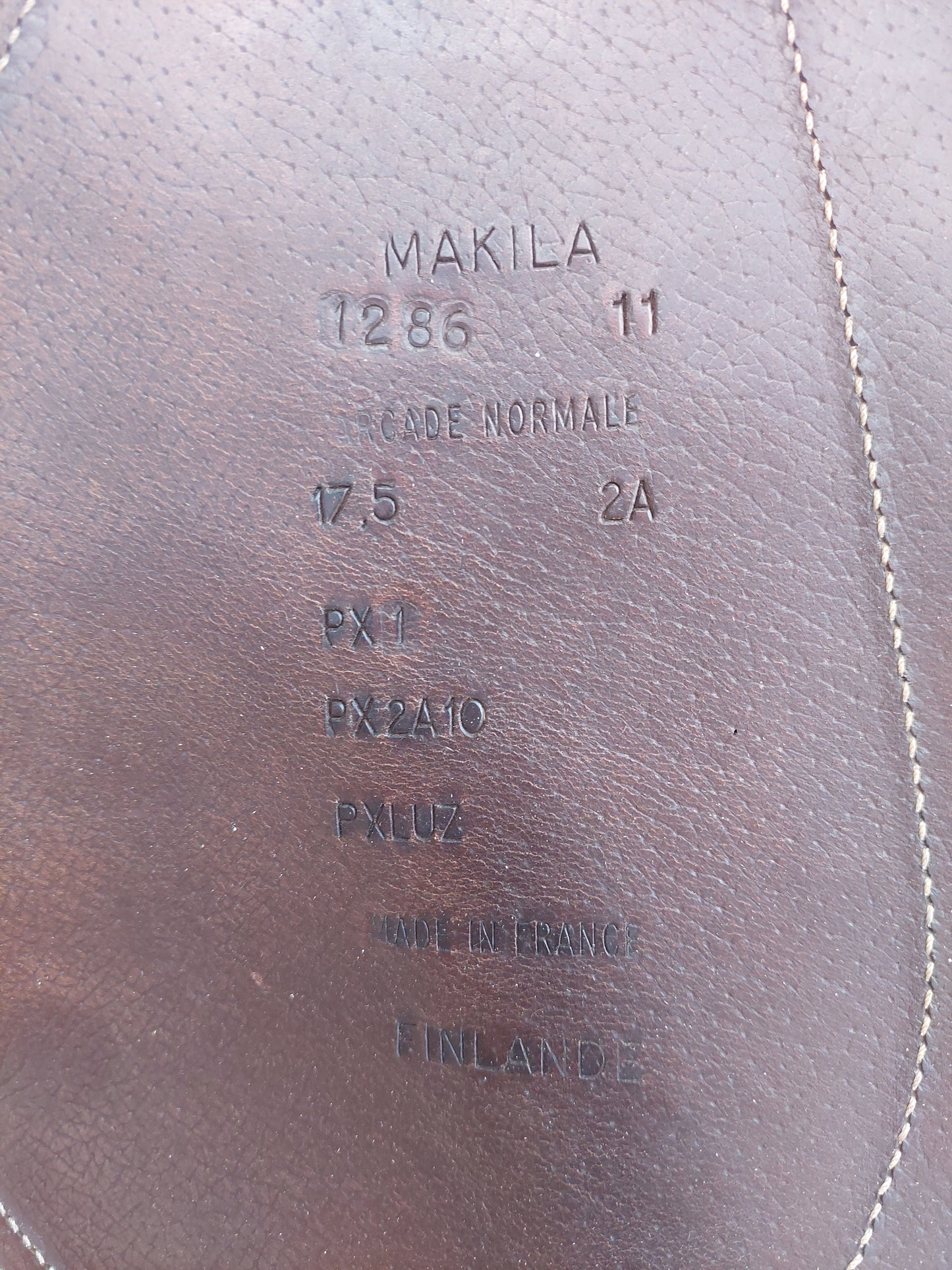 Devoucoux Makila koulusatula ruskea 17,5