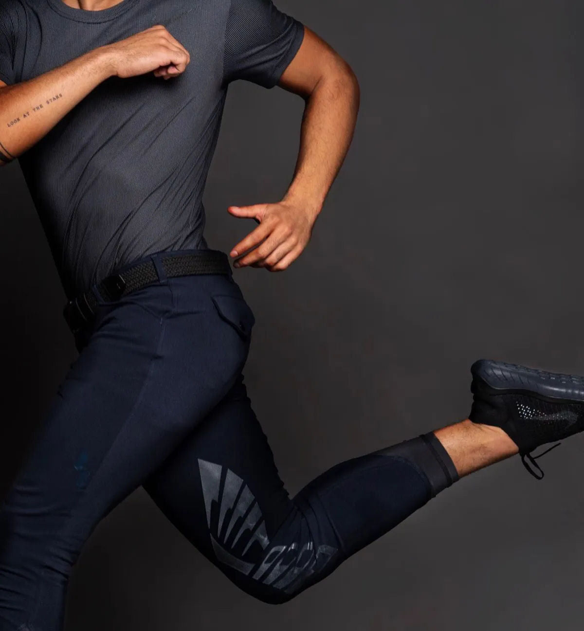 Struck Apparel miesten polvigrip Navy