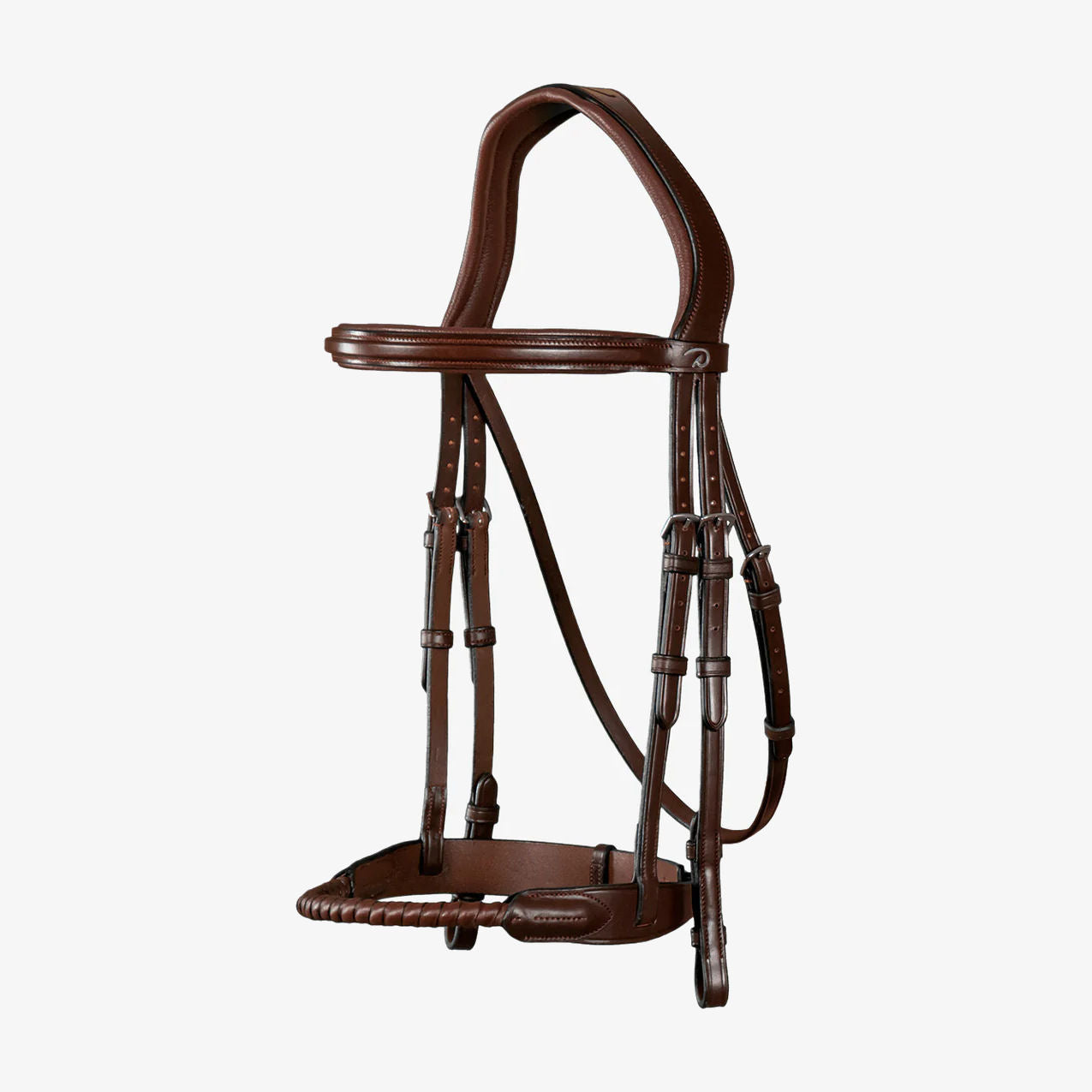 Dyón Leather Covered Rope Noseband Suitset